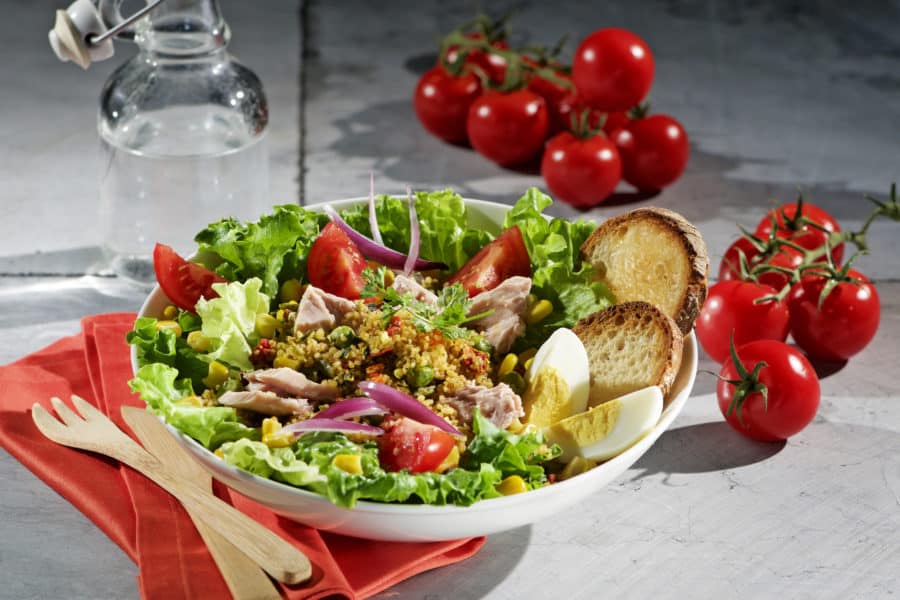 Salades - Salade composée au thon - Boulangerie Louise